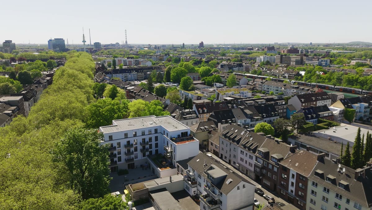 Drohnenaufnahme der Tagespflege am Kaiserberg
