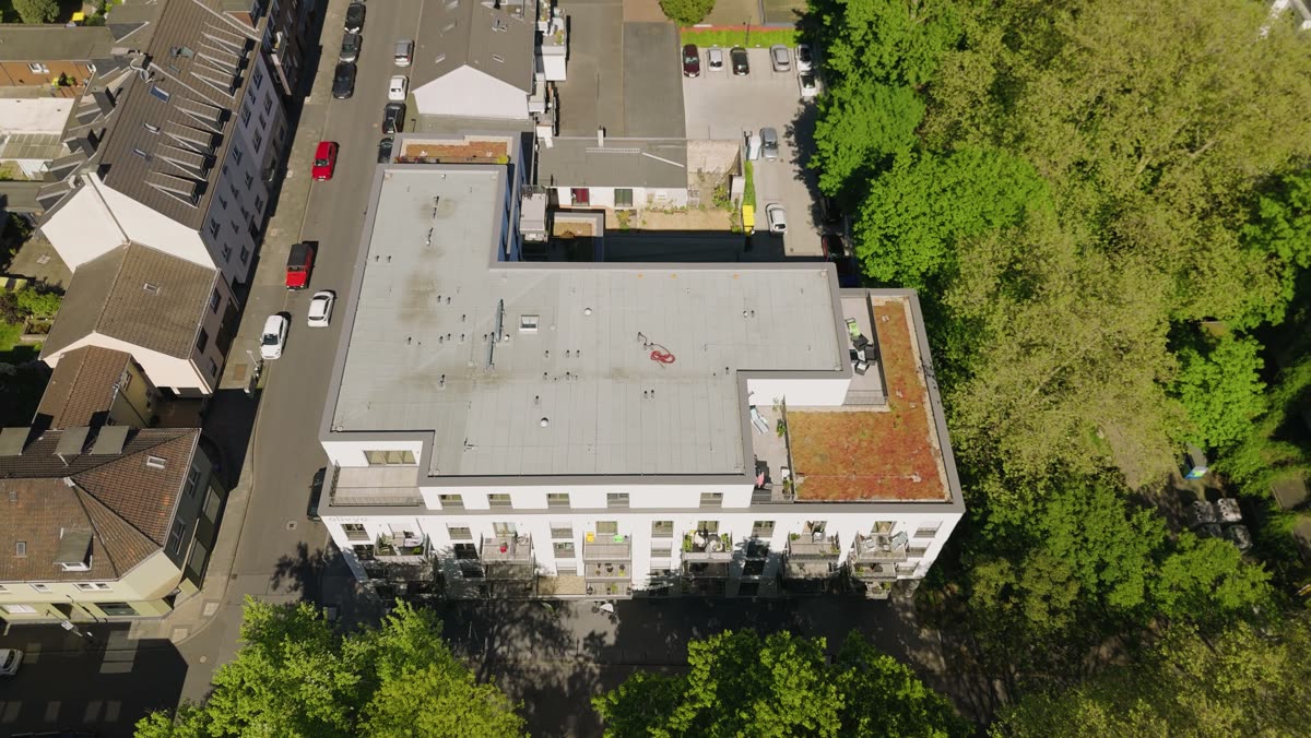 Drohnenaufnahme der Tagespflege am Kaiserberg